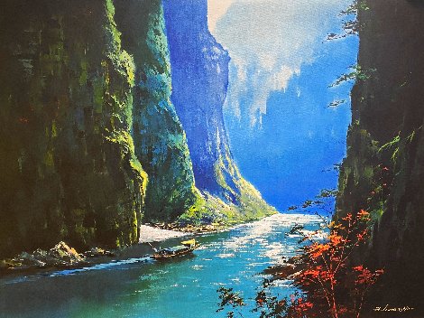 Yang Tse River Passage - Huge - China Limited Edition Print - Hong Leung