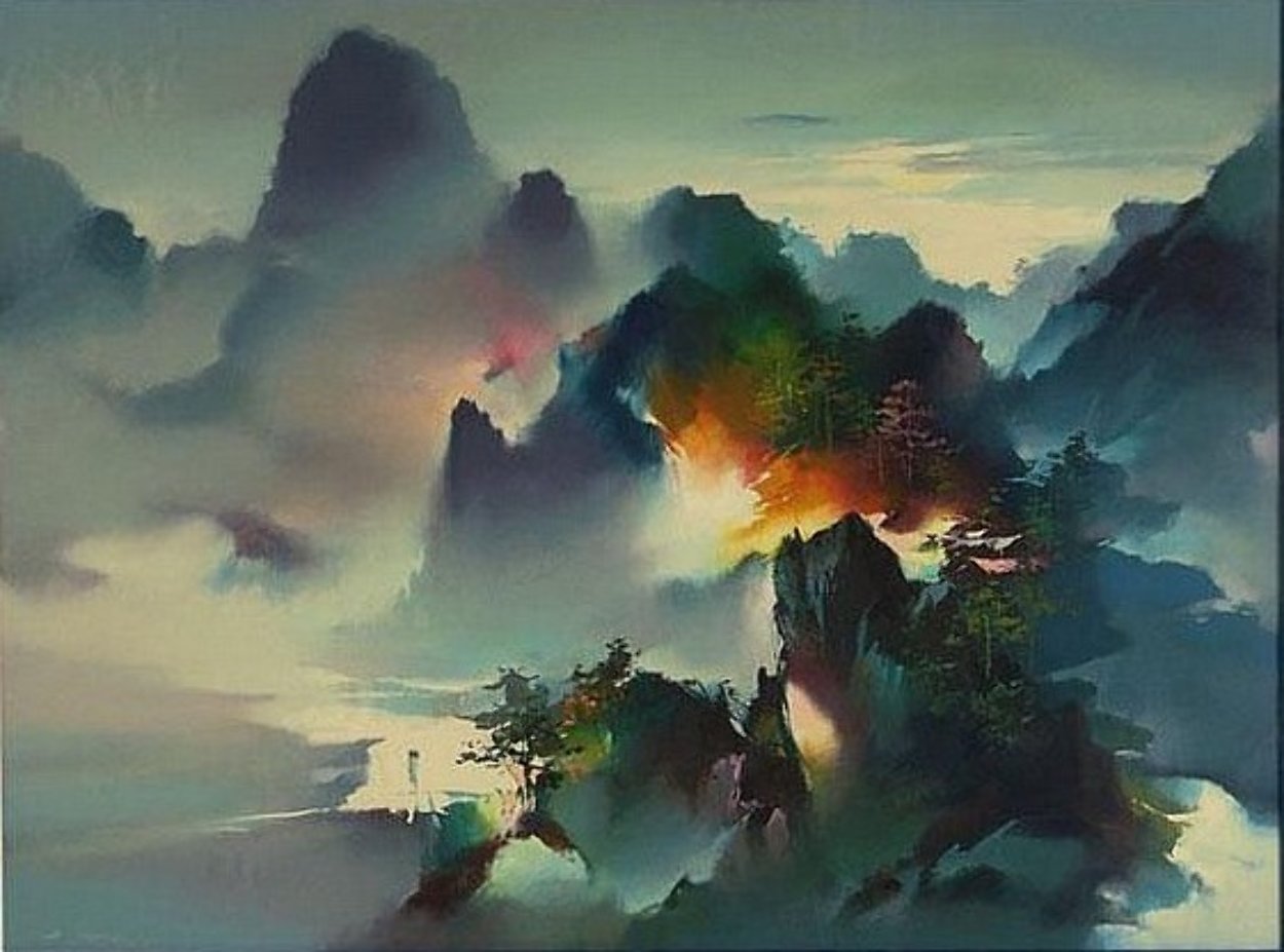 Mountain Rhapsody 1991 Limited Edition Print by Hong Leung Mountain Rhapsody 1991 Limited Edition Print by Hong Leung