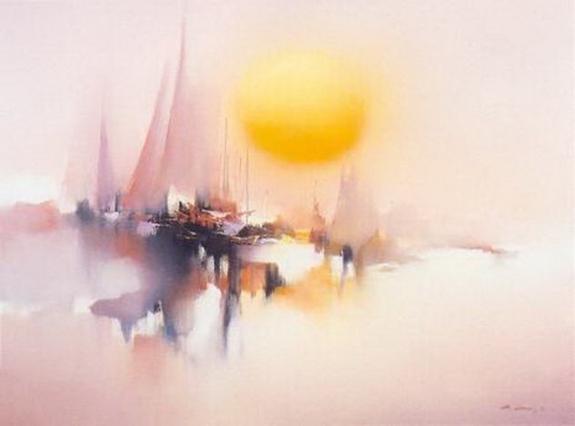 Morning Sun 1981 Limited Edition Print by Hong Leung