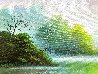 Hidden Lake Painting 2016 20x30 Original Painting by Richard Leung - 2