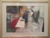 Untitled Painting 1987 31x40 Works on Paper (not prints) by Michael Leu - 1 Untitled Painting 1987 31x40 Works on Paper (not prints) by Michael Leu - 1