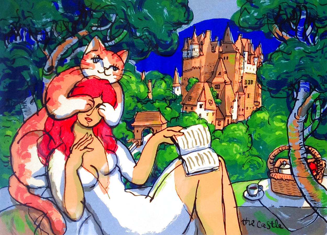 Castle 1997 Limited Edition Print by Michael Leu Castle 1997 Limited Edition Print by Michael Leu