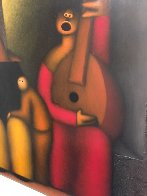 Family Mexico Nov 1970 35x39 Original Painting by Jesus Leuus - 6 Family Mexico Nov 1970 35x39 Original Painting by Jesus Leuus - 6