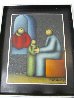 Untitled Mexican Family 1978 Original Painting by Jesus Leuus - 1