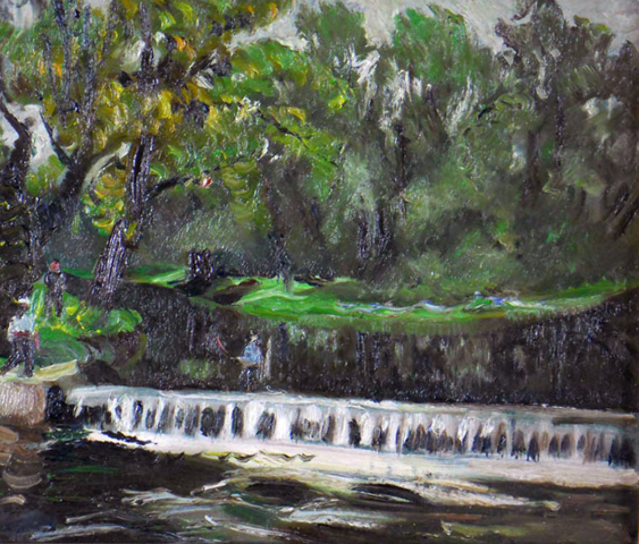 Bronx, N Y 1937 10x12 Original Painting by Hayley Lever Bronx, N Y 1937 10x12 Original Painting by Hayley Lever