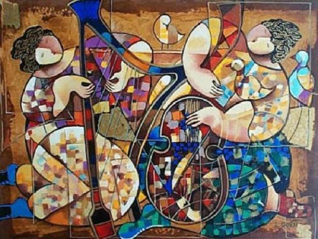 Duet 2004 Limited Edition Print by Dorit Levi Duet 2004 Limited Edition Print by Dorit Levi
