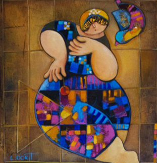 Delicate Balance 2009 20x16 Original Painting - Dorit Levi Delicate Balance 2009 20x16 Original Painting - Dorit Levi