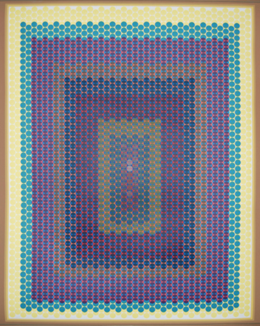 Purple Point 1992 Limited Edition Print by Lev Moross Purple Point 1992 Limited Edition Print by Lev Moross