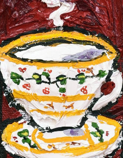 Rosette, Alzerin Cup 2009 20x17 Original Painting - Leslie Lew Rosette, Alzerin Cup 2009 20x17 Original Painting - Leslie Lew