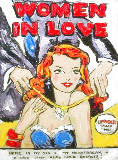 Women in Love Monotype 16x12 by 