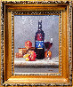 Fruit and Wine 22x26 Original Painting by Lex Gonzalez - 1
