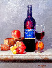 Fruit and Wine 22x26 Original Painting by Lex Gonzalez - 0