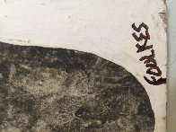 Left Foot 1963 19x7 Original Painting by Llyn Foulkes - 3 Left Foot 1963 19x7 Original Painting by Llyn Foulkes - 3