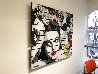 Abandoned Cinema Collection: Audrey and Mickey 2015 - Huge Original Painting by  Lhouette - 3