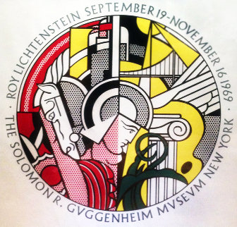 Solomon R. Guggenheim Museum Poster 1969 Other - Roy Lichtenstein Solomon R. Guggenheim Museum Poster 1969 Other - Roy Lichtenstein