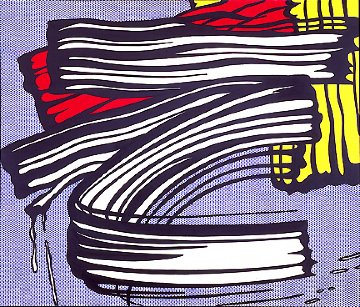 Little Big Painting 1965 Super Huge Limited Edition Print - Roy Lichtenstein Little Big Painting 1965 Super Huge Limited Edition Print - Roy Lichtenstein