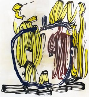 Untitled Lithograph 1983 Limited Edition Print - Roy Lichtenstein