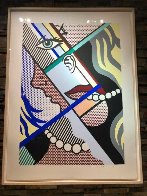 Modern Art I 1996 Huge Limited Edition Print by Roy Lichtenstein - 2 Modern Art I 1996 Huge Limited Edition Print by Roy Lichtenstein - 2
