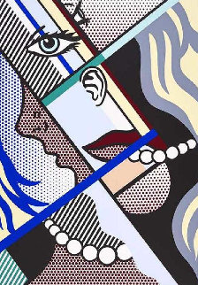 Modern Art I 1996 Huge Limited Edition Print - Roy Lichtenstein Modern Art I 1996 Huge Limited Edition Print - Roy Lichtenstein