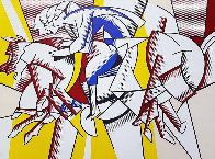 Red Horseman 1975 Limited Edition Print by Roy Lichtenstein - 0 Red Horseman 1975 Limited Edition Print by Roy Lichtenstein - 0