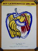 Apple Poster 1981 - Hand Signed Limited Edition Print by Roy Lichtenstein - 4 Apple Poster 1981 - Hand Signed Limited Edition Print by Roy Lichtenstein - 4