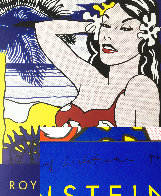 Aloha Girl Poster 1994 Limited Edition Print by Roy Lichtenstein - 0