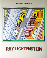 Reflections on Girl Hand Signed Poster 1990 Limited Edition Print by Roy Lichtenstein - 3 Reflections on Girl Hand Signed Poster 1990 Limited Edition Print by Roy Lichtenstein - 3
