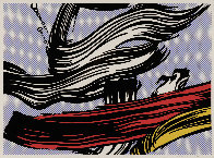 Brushstrokes 1967 Limited Edition Print by Roy Lichtenstein - 1