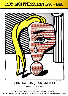 Girl With Tear III Poster 1983 HS Limited Edition Print - Roy Lichtenstein