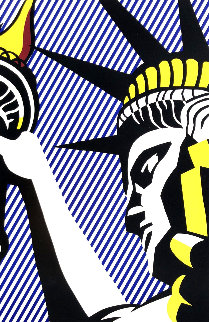 I Love Liberty 1982 HS Limited Edition Print - Roy Lichtenstein I Love Liberty 1982 HS Limited Edition Print - Roy Lichtenstein