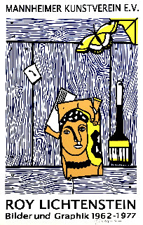 Leger Head With Paintbrush Poster HS 1977 Limited Edition Print - Roy Lichtenstein Leger Head With Paintbrush Poster HS 1977 Limited Edition Print - Roy Lichtenstein
