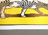 Cow Going Abstract (Triptych) 3-piece Poster Set 1982 Limited Edition Print by Roy Lichtenstein - 1