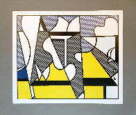 Cow Going Abstract (Triptych) 3-piece Poster Set 1982 Limited Edition Print by Roy Lichtenstein - 7