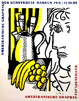 Still Life With Picasso Poster HS 1982 Limited Edition Print - Roy Lichtenstein Still Life With Picasso Poster HS 1982 Limited Edition Print - Roy Lichtenstein