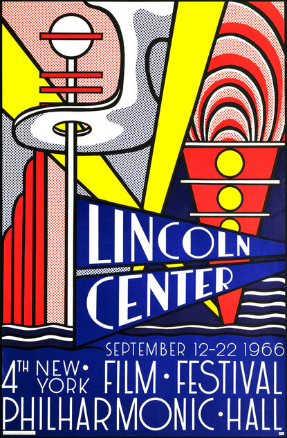 Lincoln Center Film Festival Exhibition Poster 1966 Limited Edition Print by Roy Lichtenstein