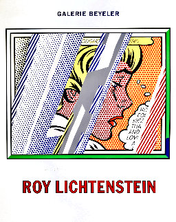 Reflections on Girl Exhibition Poster HS 1990 Limited Edition Print - Roy Lichtenstein Reflections on Girl Exhibition Poster HS 1990 Limited Edition Print - Roy Lichtenstein