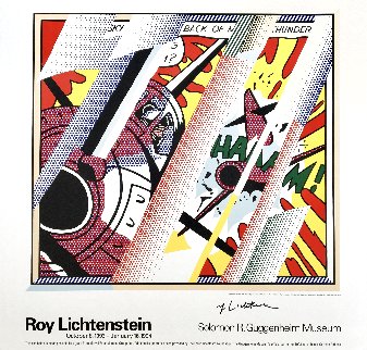 Reflections: Whaam! Hand Signed Exhibition Poster 1993 HS Other - Roy Lichtenstein Reflections: Whaam! Hand Signed Exhibition Poster 1993 HS Other - Roy Lichtenstein