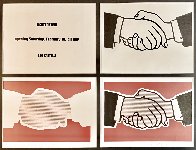 Castelli Handshake 1962 HS Limited Edition Print by Roy Lichtenstein - 2