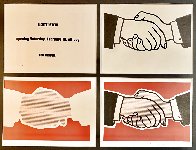 Castelli Handshake 1962 HS Limited Edition Print by Roy Lichtenstein - 4