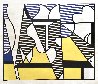 Cow Going Abstract  2 Piece Poster Set 1982 HS Limited Edition Print by Roy Lichtenstein - 2