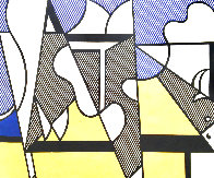 Cow Going Abstract  2 Piece Poster Set 1982 HS Limited Edition Print by Roy Lichtenstein - 0