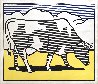 Cow Going Abstract  2 Piece Poster Set 1982 HS Limited Edition Print by Roy Lichtenstein - 7