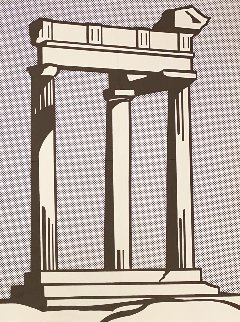Temple Poster 1964 Limited Edition Print - Roy Lichtenstein Temple Poster 1964 Limited Edition Print - Roy Lichtenstein