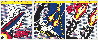 As I Opened Fire Triptych 1983 Limited Edition Print by Roy Lichtenstein - 0