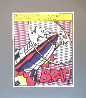 As I Opened Fire 1983 Triptych Limited Edition Print by Roy Lichtenstein - 1 As I Opened Fire 1983 Triptych Limited Edition Print by Roy Lichtenstein - 1