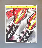 As I Opened Fire Triptych 1983 Limited Edition Print by Roy Lichtenstein - 7
