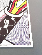 As I Opened Fire 1983 Triptych  Limited Edition Print by Roy Lichtenstein - 9
