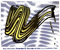 Brushstroke Leo Castelli Exhibition Poster HS 1965 Limited Edition Print by Roy Lichtenstein - 1