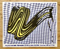 Brushstroke Leo Castelli Exhibition Poster HS 1965 Limited Edition Print by Roy Lichtenstein - 2