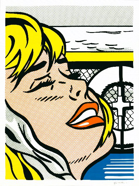 Shipboard Girl 1982 HS Limited Edition Print by Roy Lichtenstein